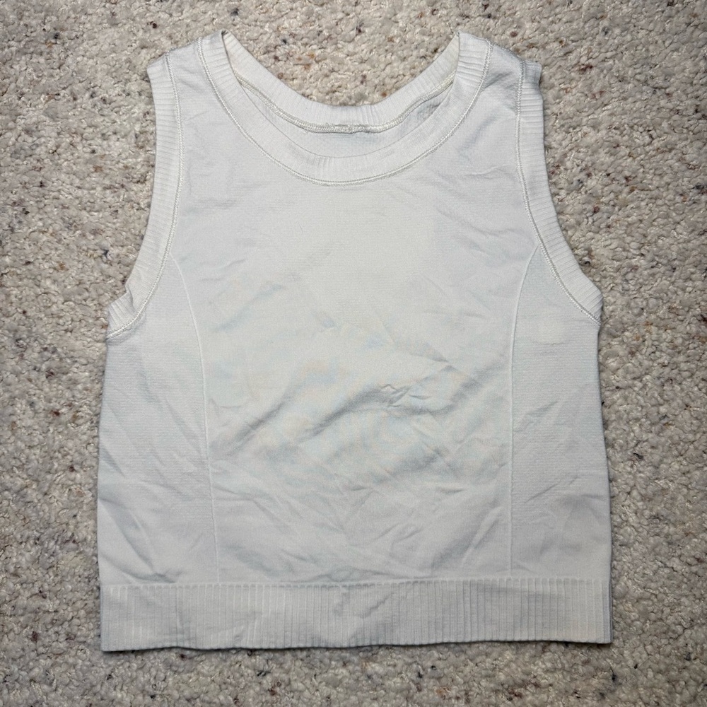 Old Navy Seamless Racerback Tank Top wishbone Sleeveless Women's Top small
